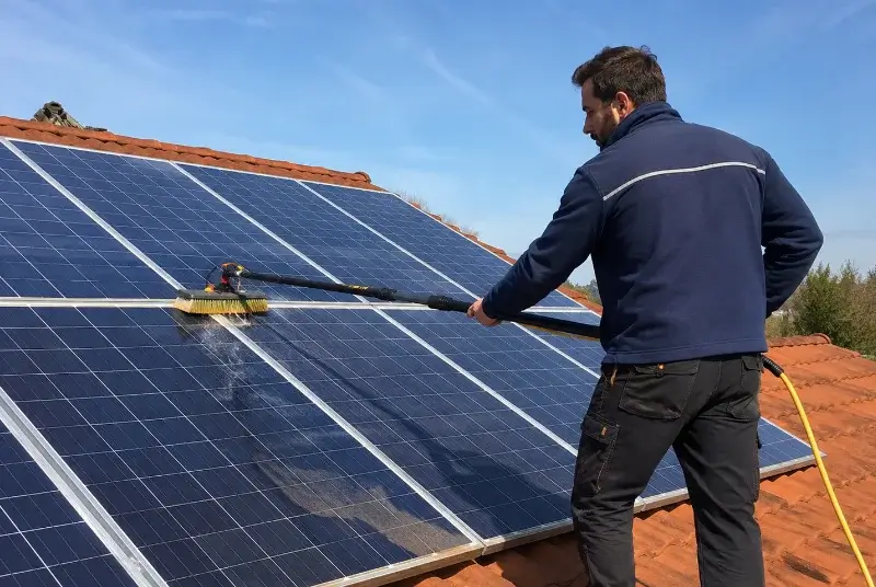 Nettoyage et entretien de panneaux solaires à Onesse-Laharie